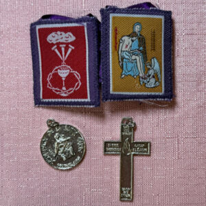 Purple Scapular (Marie Julie Jahenny)/Escapulario Morado