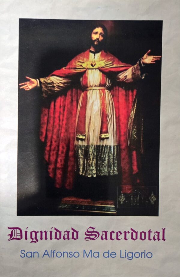 Este libro ha sido escrito pensando especialmente en los sacerdotes, también los religiosos y seglares podrán encontrar en él toda una selva o bosque de santas meditaciones inmensamente útiles para todos. Recomendado especialmente a los sacerdotes y a los que se preparan a recibir las sagradas órdenes resulta el libro ideal cuando se trate de obsequiarles por algún motivo especial, es el mejor regalo para un sacerdote teniendo en cuenta como observa el Santo, que contribuir a la santificación de los sacerdotes es la obra más valiosa que podemos hacer en este mundo. 5.5 x 8 Pulgadas 35 páginas.