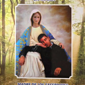 Con este libro de meditación y oración, queremos apoyarnos para tomar conciencia de la urgente necesidad que tenemos como cristianos y practicantes de nuestra fe, de sostener a nuestros sacerdotes con el ejercicio del sacerdocio común de los fieles de trabajar incansablemente por su santificación, Debemos asumir la responsabilidad de orar por ellos para pedir la gracia de que sean conscientes de tan altísimo don y misterio de amor dado a ellos mediante su consagración sacerdotal. Pbro. J. Jesus Ceja Alvarez 5.5 x 8 Pulgadas 64 páginas.