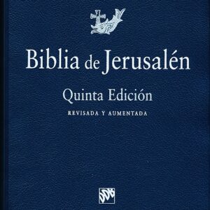 Biblia de Jerusalén. 5a Edición en pasta dura con indices