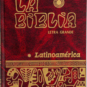 La Biblia Latinoamérica Letra Grande con Indices (Roja)
